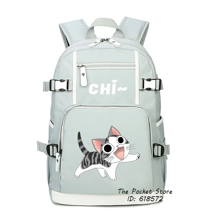 Женский рюкзак Kawaii Cat, милый домашний рюкзак Chi's, тканевый школьный рюкзак Chi Cat, розовый рюкзак для путешествий - Цвет: 13