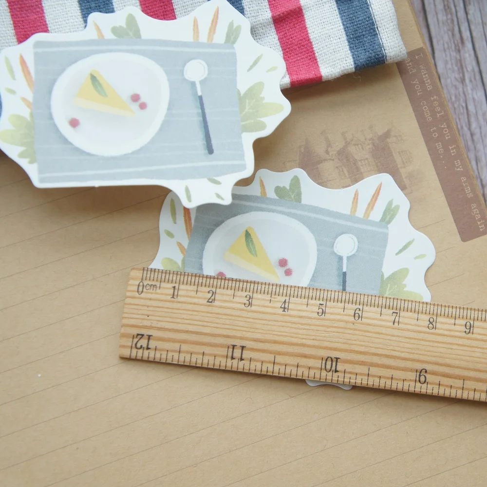 30 шт DIY сырный торт дизайн бумаги как крафт бумага Скрапбукинг использование