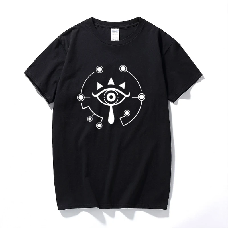 

RAEEK COS Zelda T Shirt The Ledgend of Zelda T-Shirt Cotton Eye Printing Men T shirt Short Sleeve Tshirt Summer Brand Clothing