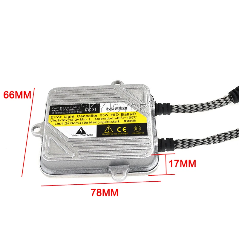 SKYJOYCE Xenon H1 H3 H4 4300K H7 6000K H11 5000K H8 HB3 HB4 H27 55W HID Xenon Kit Ballast Bulb Car Light Headlight DRL Lamp kit (1)