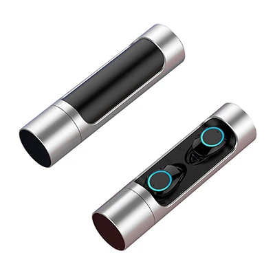 СПЦ X8 беспроводной наушники Bluetooth 5,0 Touch управление водостойкий Спорт Одежда заплыва Стерео звуки наушники с микрофоном для IPhone 8 - Цвет: gray