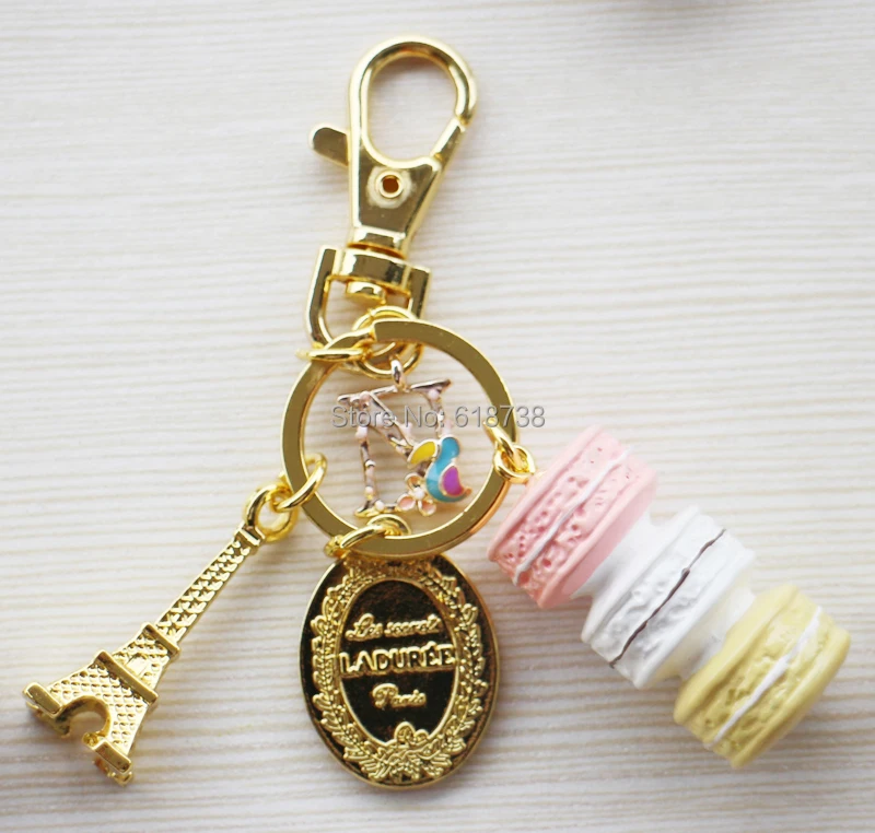 2015 New Macaroon keychain with N letter (2).jpg
