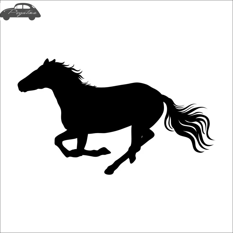 Horse Riding Racing Decal Car Cowboy Sticker Horserace Poster Vinyl Wall Decals Pegatina Decor Mural Sticker