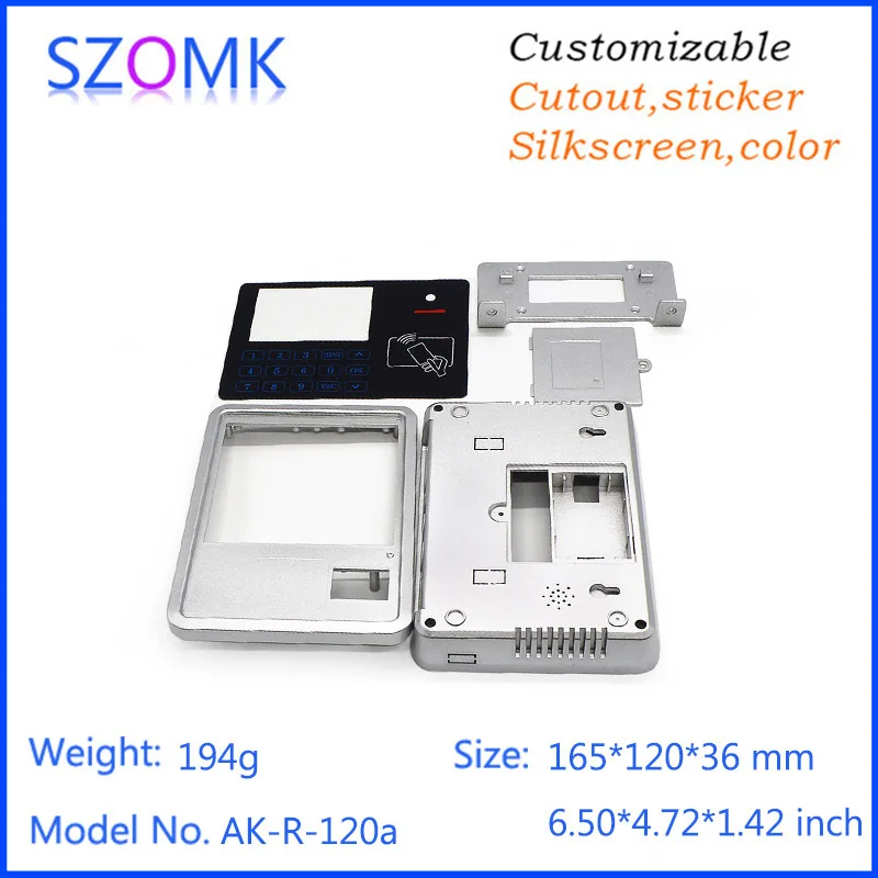 szomk plastic project box electrical plastic RFID enclosure box with keys keypad outdoor control enclosure LCD plastic case  (2).jpg