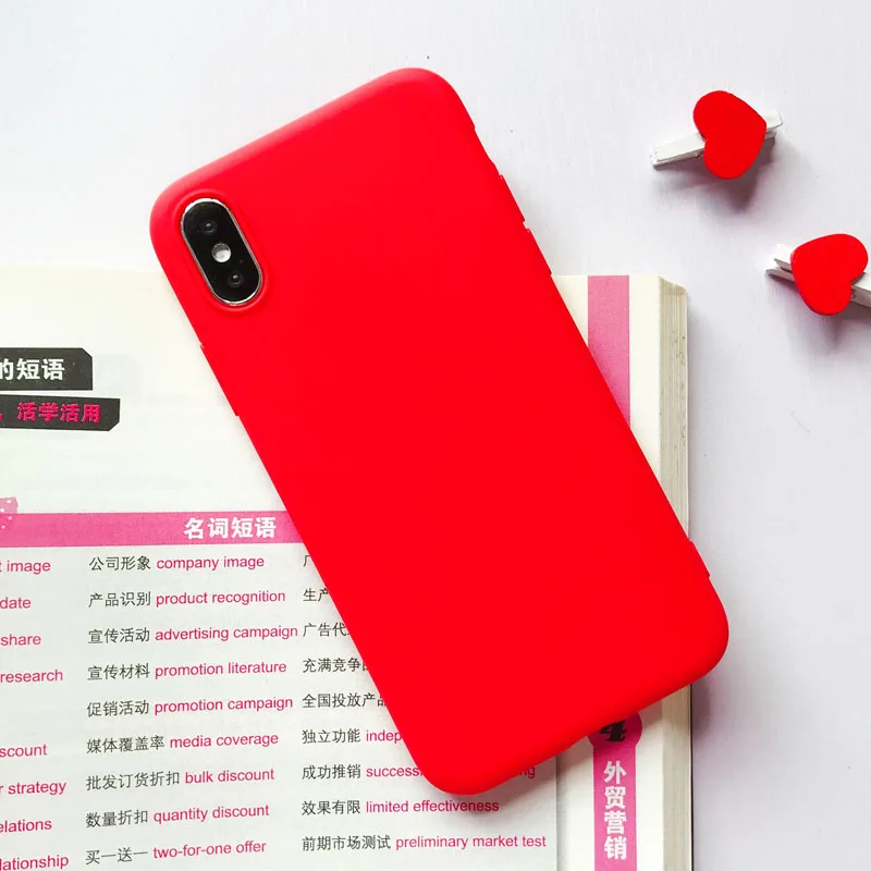 Чехол EKONEDA ярких цветов для huawei P20 Lite P30 Pro P10 Plus, силиконовый мягкий тонкий чехол для huawei mate 20 Pro, чехол - Цвет: Red