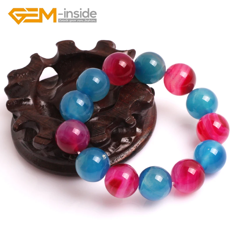 Браслет из бусин и натурального агата для женщин|agate bracelet|natural stone beads braceletbracelet natural