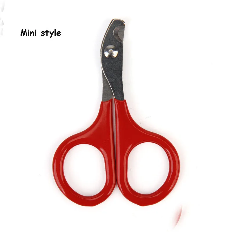 5 Styles Pet Nail Clippers Stainless Steel Nail Clipper Set Dog Cats Claw Clippers Scissors For Dog Care DF-4 Dogs Nail Clippers - Цвет: Mini