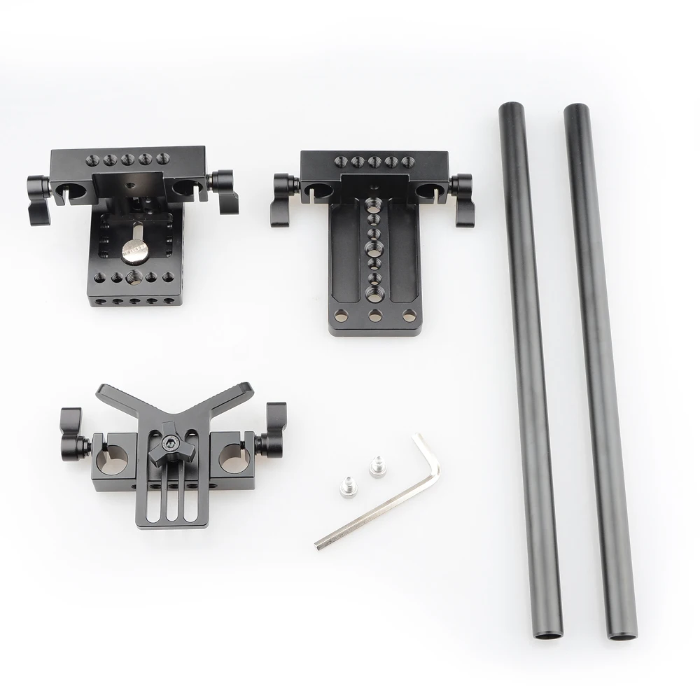  CAMVATE Pro DSLR Shoulder Mount Support Rig Kit For Universal Use C2404