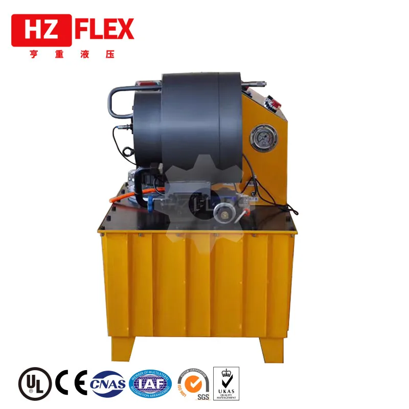 HZFLEX HZ-51F желтый переносной шланг обжимной станок