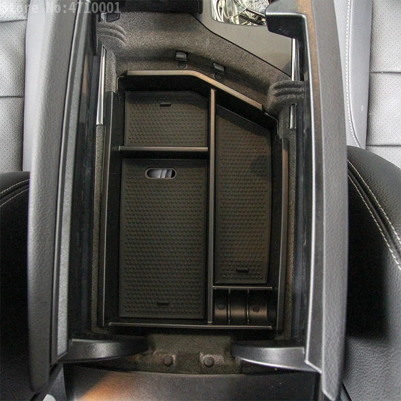 

For Mercedes Benz ML GL GLE GLS Class C292 W166 Central Armrest Storage Box Container Tray Organizer Accessories Car-Styling LHD