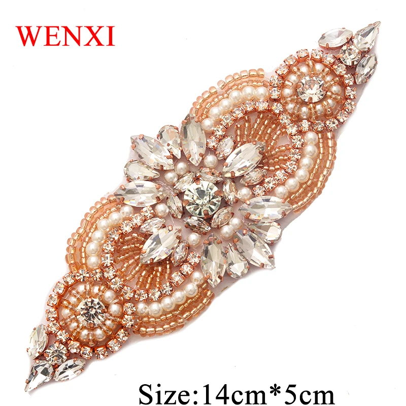 Оптовая продажа свадебная подвязка с бусинами WENXI 30 шт. Подвязки для невесты