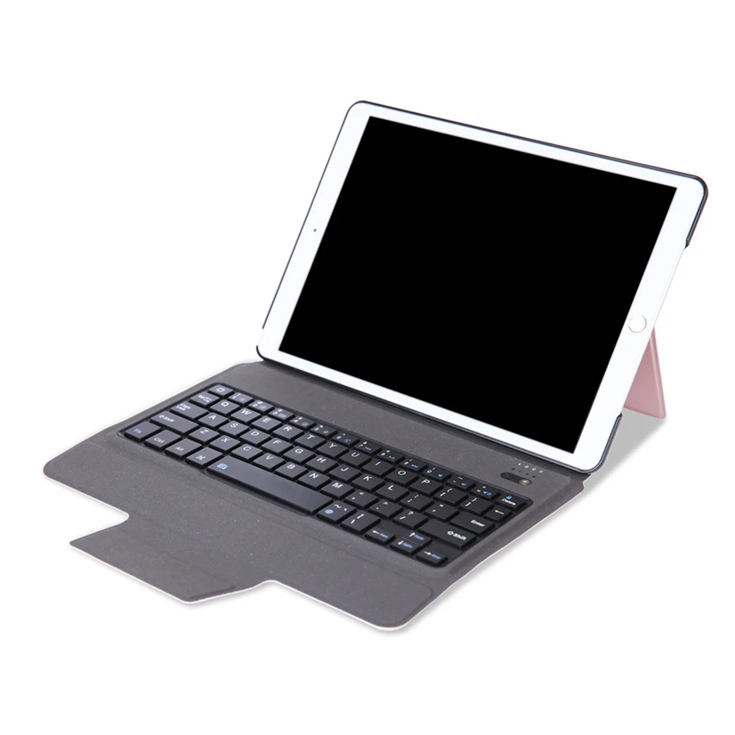 

2018 Detachable Bluetooth Keyboard For Ipad Pro 10.5 Inch Wireless Smart Protective Case Stand Portfolio Case Cover for Apple
