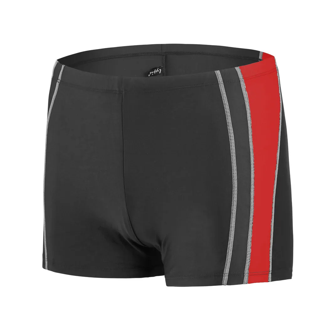

NEW SEXY mens swim trunks shorts swimming trunks men swimsuit man quick dry mens swim shorts patchwork mid waist elstic waist