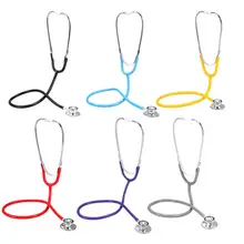 Doctor Double Head Stethoscope Medical Dual Head Estetoscopio Professional Double Head stetoskop enfermeria equipos medicos health care professional medical double dual head stethoscope double barreled functional high quality estetoscopio