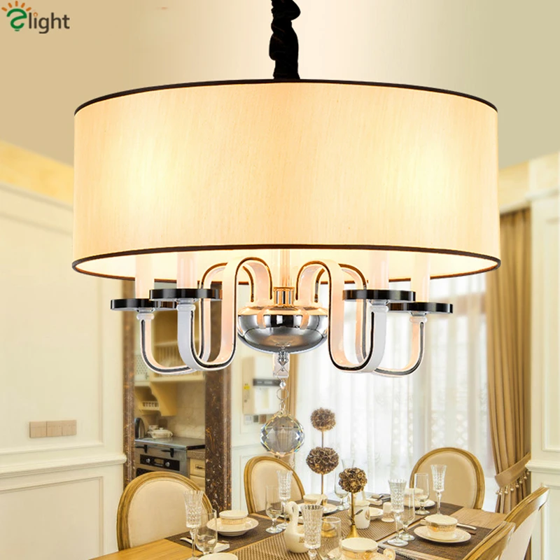 

Modern Stainless Led Pendant Lights Lustre Crystal Dining Room Led Pendant Light Bedroom Led Pendant Lamp Hanging Light Fixtures