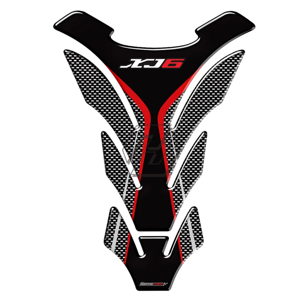 

3D Motorcycle Tank Pad Protector Decal Stickers Case for Yamaha XJ6 SP ABS Tank