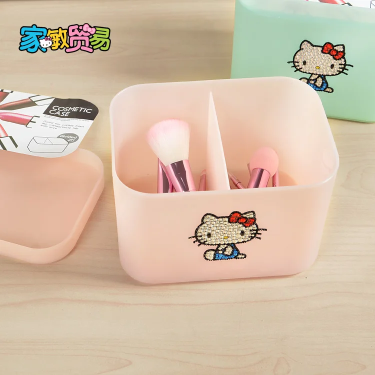 

Relates To Thickened Plastic Cover Cosmetic Storage Case Free Combination Table Top Sundries Arrang Organizer Storage Box