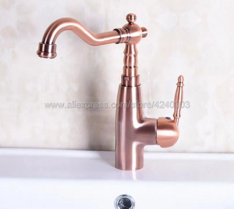 العتيقة النحاس الأحمر سطح جبل صنبور الحمام الغرور المصارف خلاط صنبور الباردة والساخنة مياه الحنفية Knf131 العتيقة النحاس الأحمر سطح جبل صنبور الحمام الغرور المصارف خلاط صنبور الباردة والساخنة مياه الحنفية Knf131