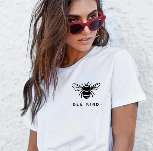 

Bee Kind Pocket Print Tshirt Women Tumblr Save The Bees Graphic Tees Women Summer Fashion Aesthetic Grunge Tops Drop Shipping