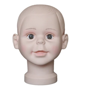 

high quality kid Mannequin Head Hat Display Wig training child head model small one