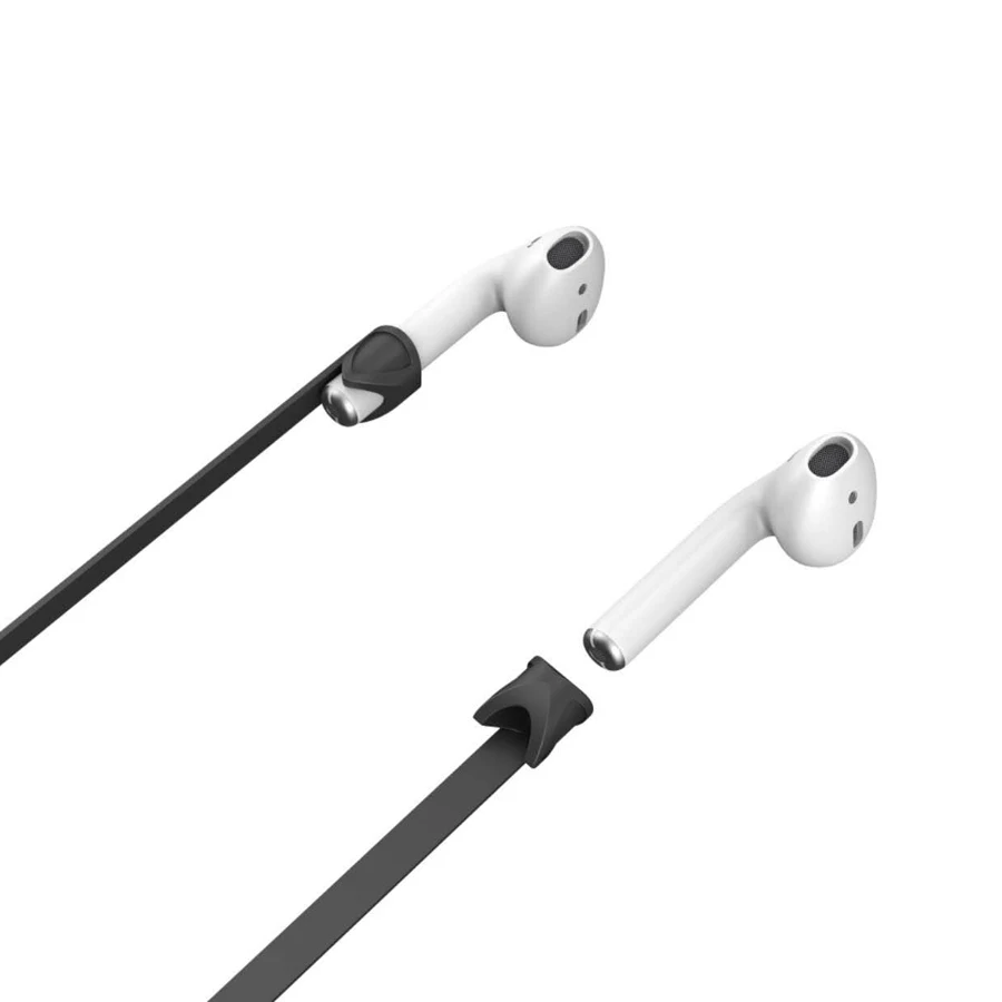 3 в 1 анти-потеря силиконовый держатель для Apple AirPods ремешок для наушников крюк для Apple AirPods Earpods аксессуары для наушников