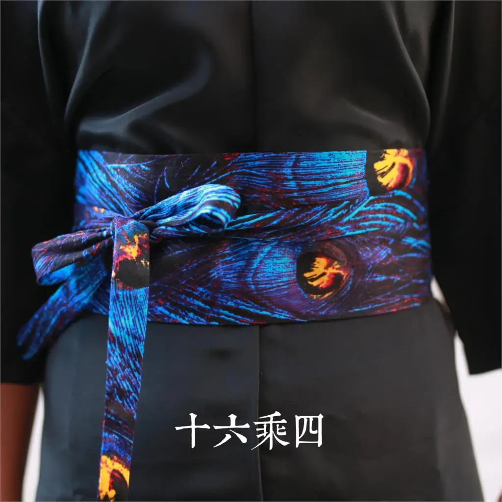 Высокое качество супер льготный японский кимоно hanfu feng древний этнический Ветер пояс широкие пояса
