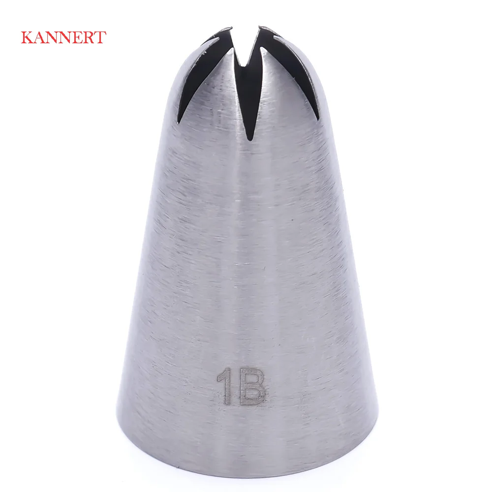 

#1B Large Size Cream Nozzle Decorating Tip Icing Nozzle Cake & Baking Tools for Cake Fondant Decorating Nozzle Bakeware