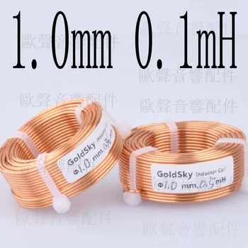 

1.0MM Yellow Oxygen-free Copper Hollow Inductor Custom Divider Hollow Copper Coil Specifications Custom 4N