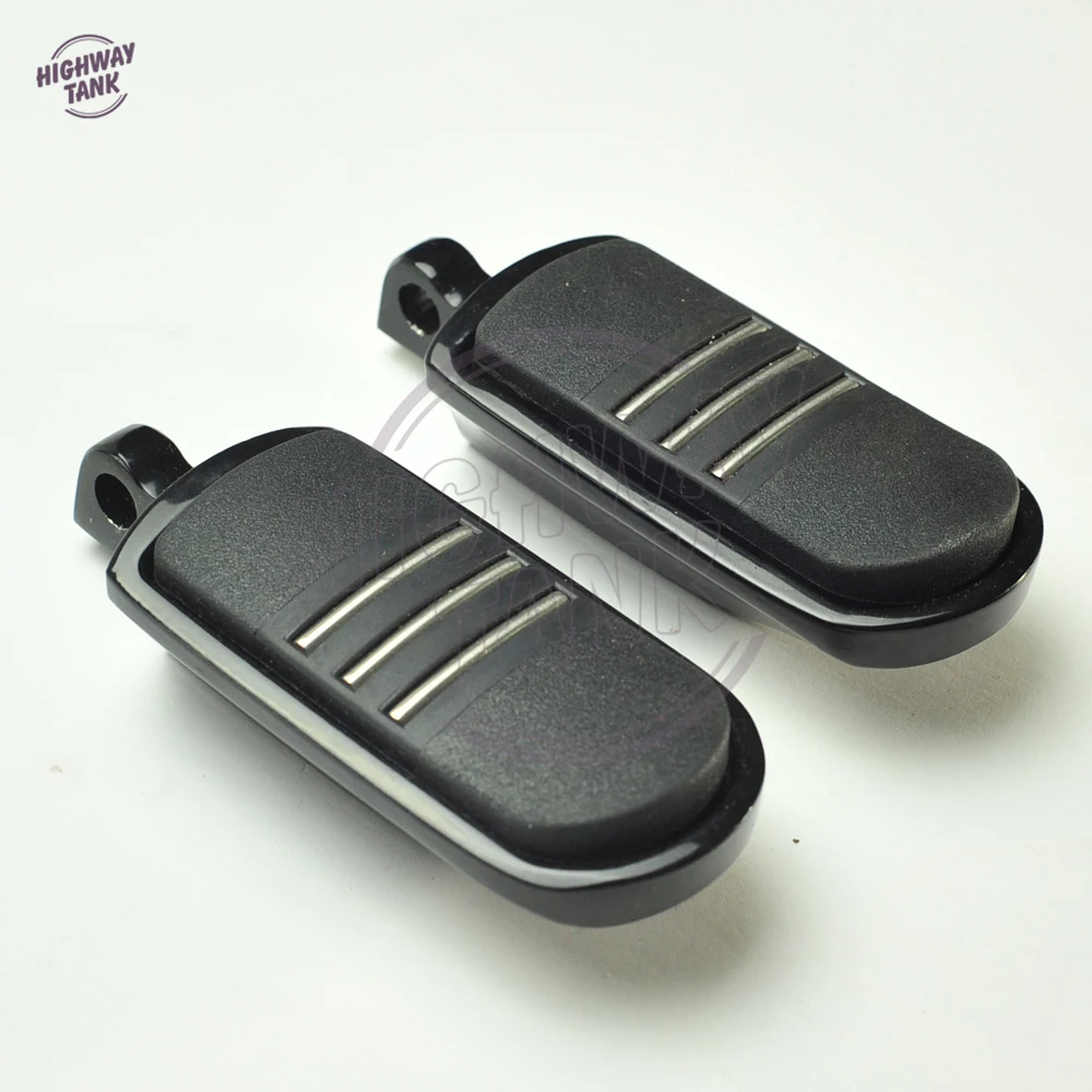 

Motorcycle V-Factor StreamLiner Rear Foot Pegs Footrests Case for Harley Touring Sportster 883 1200