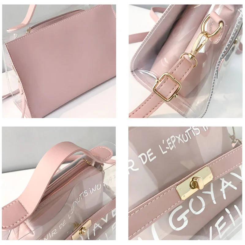 Женская сумка Прозрачная желе сумка bolsa feminina сумка-мессенджер borsa donna модные malas de senhora сумки через плечо torebka