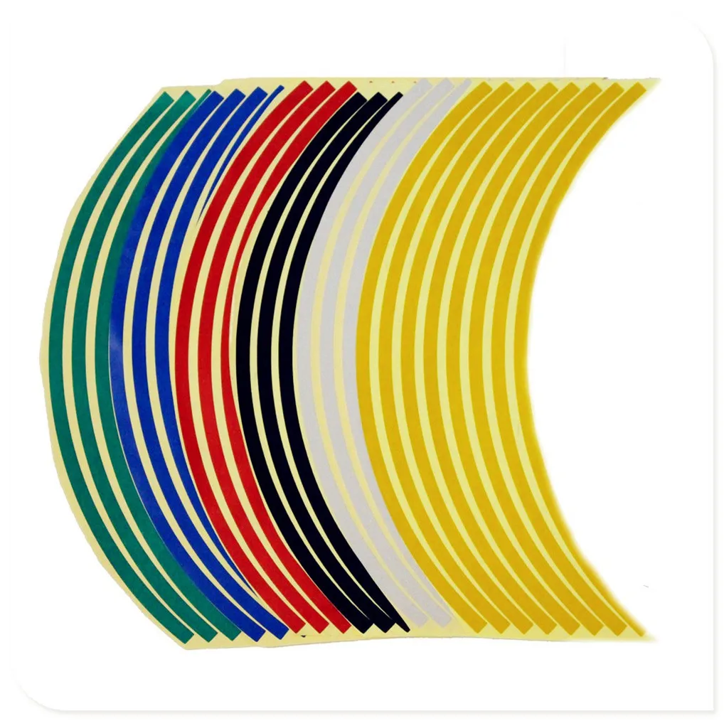 

Reflective Motorcycle Tire Rim Wheel Sticker For YAMAHA XV 950 RACER TDM 900 MT-125 MT125 MT-01 V-MAX WR250R X