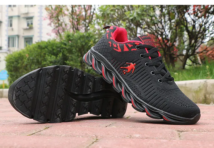 Мужская обувь для бега; кроссовки из сетчатого материала; спортивная обувь для улицы; удобная дышащая обувь для бега; черные кроссовки; chaussure homme