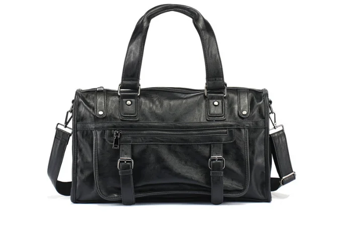 Новая мода ретро мужчины высокое качество искусственная кожа багажная сумка простой переносной большой емкости многоцелевой мужской