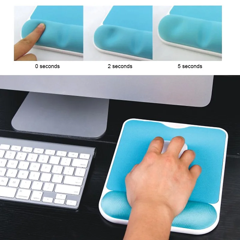 New Comfort Wrist Mouse Pad Wrist Rest Gaming Mousepad Game Mouse Mat