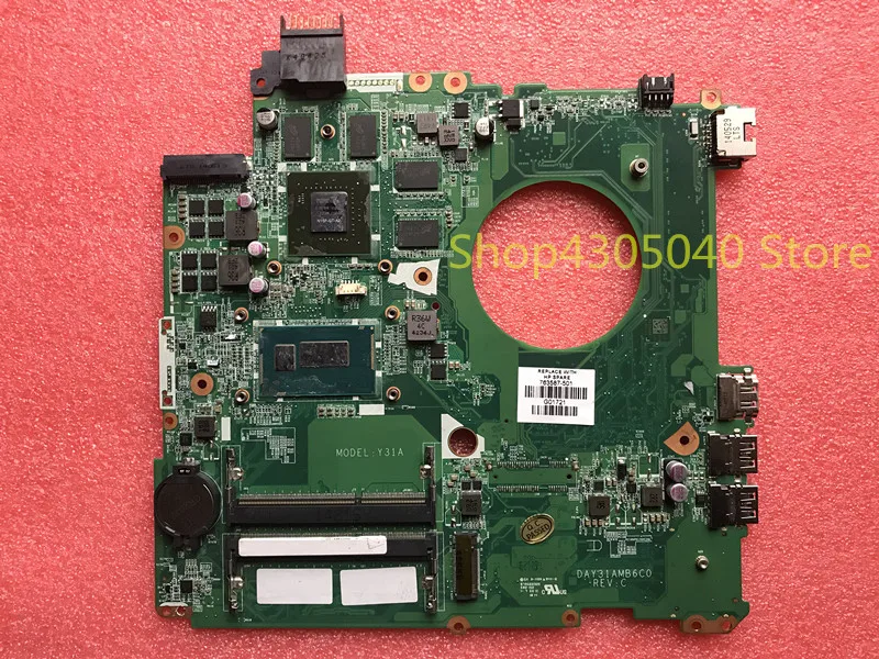 Xiwang 763587-001 763587-501 763587-601 DAY31AMB6C0 для материнской платы ноутбука hp 15-K с i7-4510 ЦП, все функции хорошие