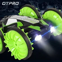 Горячая Распродажа RC автомобиль водонепроницаемый 2,4 ГГц вездеход внедорожный автомобиль-амфибия высокоскоростной пульт дистанционного управления 360 градусов вращение OTPRO игрушки