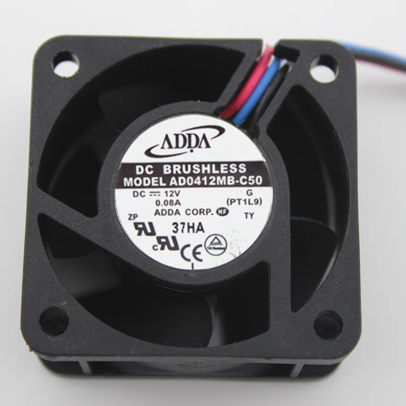 Оригинальные 4020 DC12V 0.08A AD0412MB C50 шариковый вентилятор охлаждения|cooling fan|fan 40204020 fan |