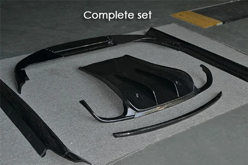 Porsche front lip spoiler diffuser side skirts for  991 911 8