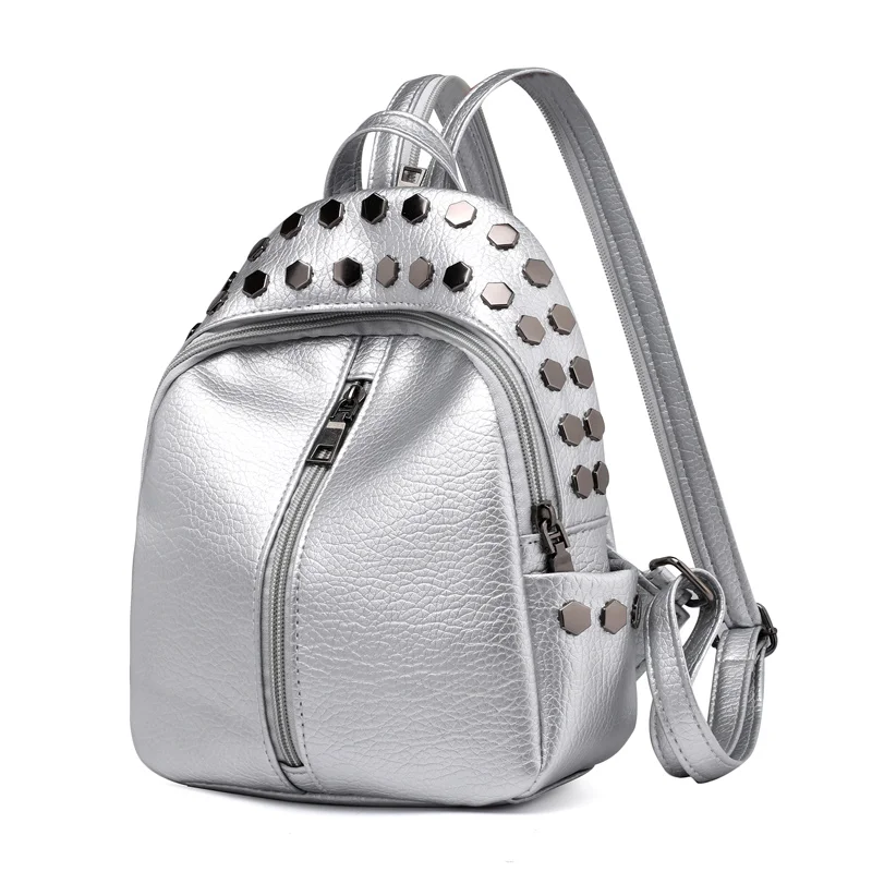 

lady Backpack female PU backpack new arrival design high quality travel bag casual small fresh fashion 2019 new fashion backpack
