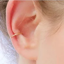 PINJEAS клипсы для ушей серьги Ручная выделка простой искусственный манжета клипс для уха на серьги в готическом стиле, украшения для ушного хряща подарок для женщин