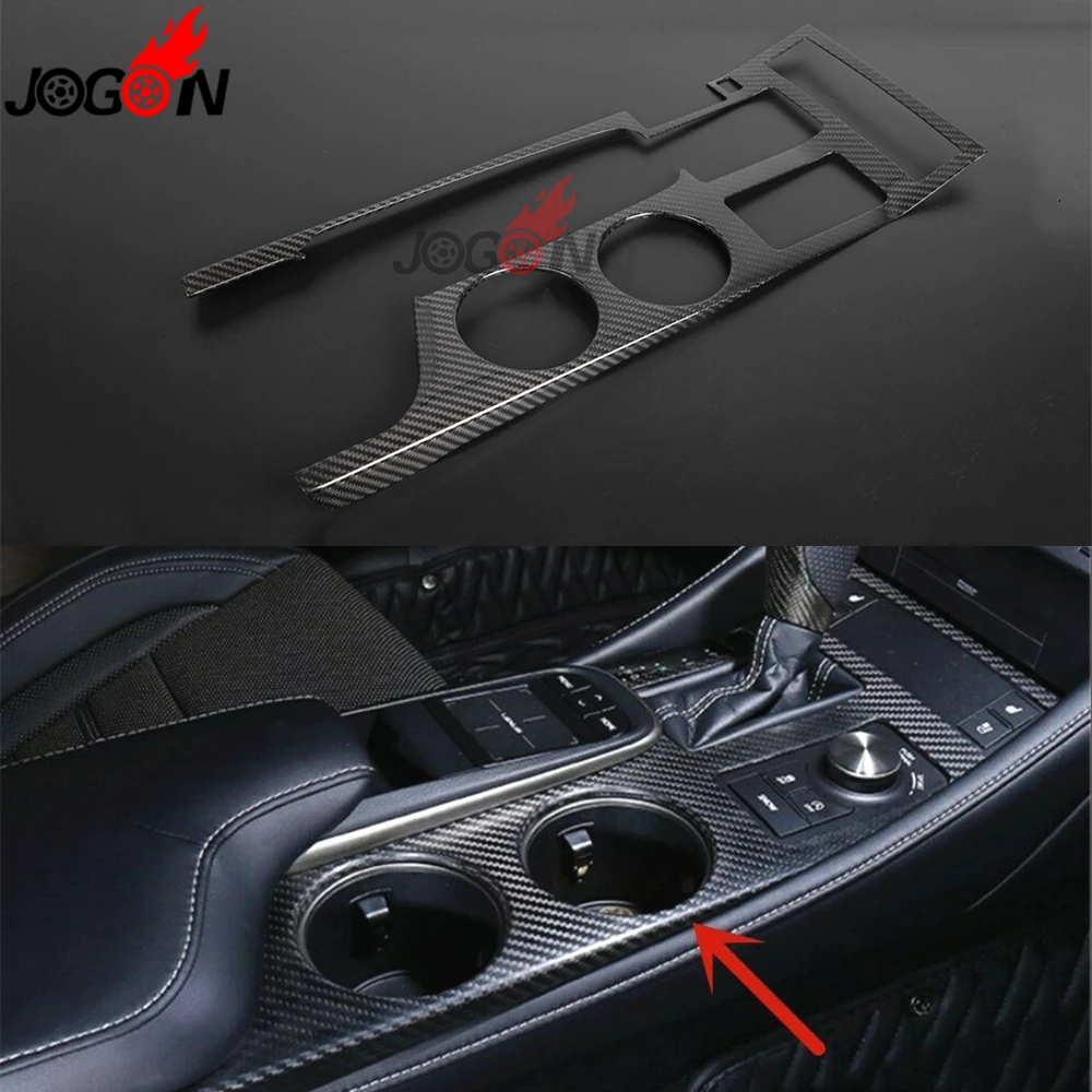 

Car Central Console Gear Shift Panel Trim For Lexus RC200 200t 300 350 RC F SPORT 2015-2019 LHD Real Carbon Fiber