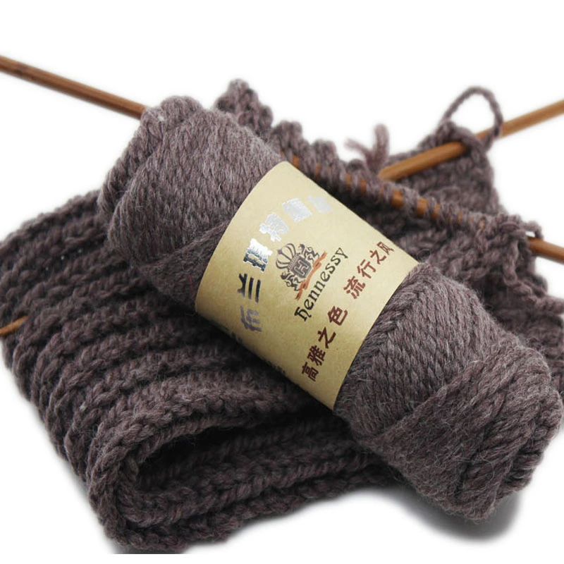 

500g/Lot Alpaca Thick Mohari Wool Crochet Yarn For Visan Hand Knitting Soft Sweater Hat Scarf Cashmere Thread Lot Laine Tricote