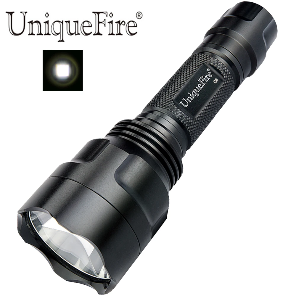 UniqueFire XML 1200 Lumens LED Flashlight Aluminum Alloy Camping Night