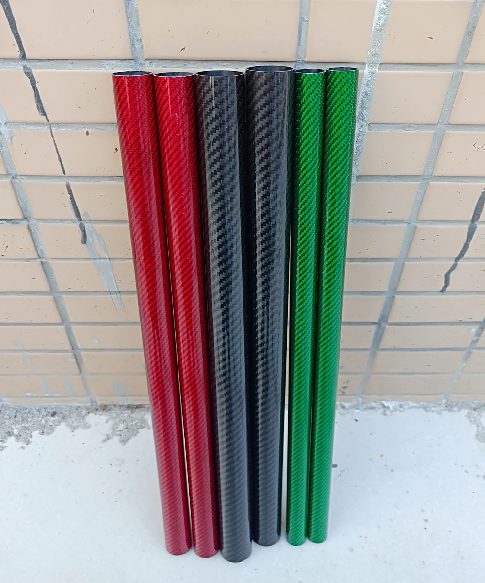 color true carbon fiber tube 3