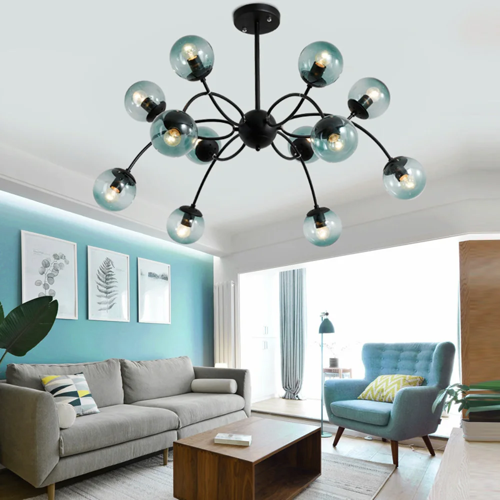 

FULOC Modern LED Ceiling Chandelier Lighting Living Room Bedroom Chandeliers Creative Home Lighting Fixtures Free Shipping