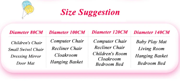 Круглый детский игровой коврик диаметр 140 см 55IN ковер с рисунком подушка для компьютерного кресла детский коврик для комнаты машинная стирка