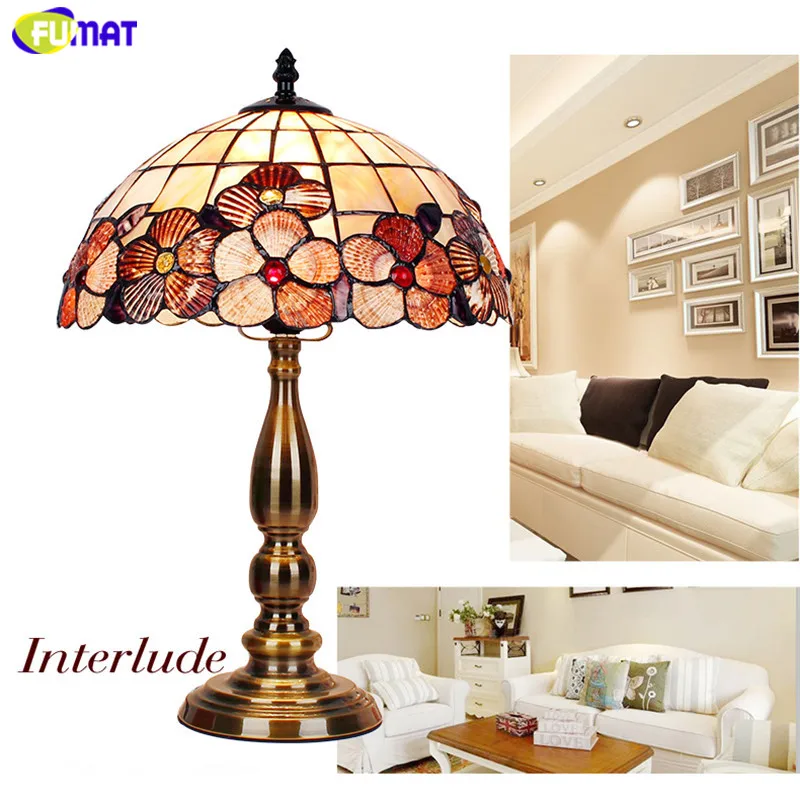 Shell Tiffany Table Lamp13