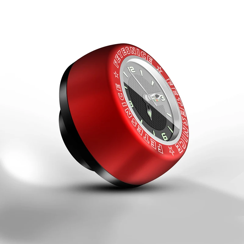 Велосипедная гарнитура Стволовые часы компьютер велосипед транспортное средство часы Велоспорт головной части гарнитура часов верхняя крышка стволовая Крышка для MTB часть - Цвет: red black