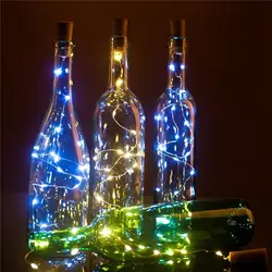 2 м 20 светодиодный s инструмент для установки пробок в бутылки светодиодный свет Батарея Фея гирлянды Новое поступление на Новый год
