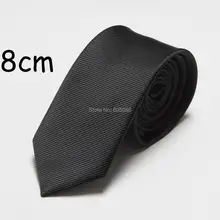 HOOYI 2019 solid business men's tie neckties ties for men